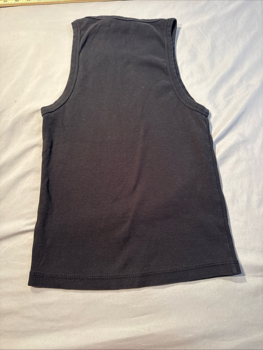 Coach Black Ribbed Tank - Picture 6 of 6